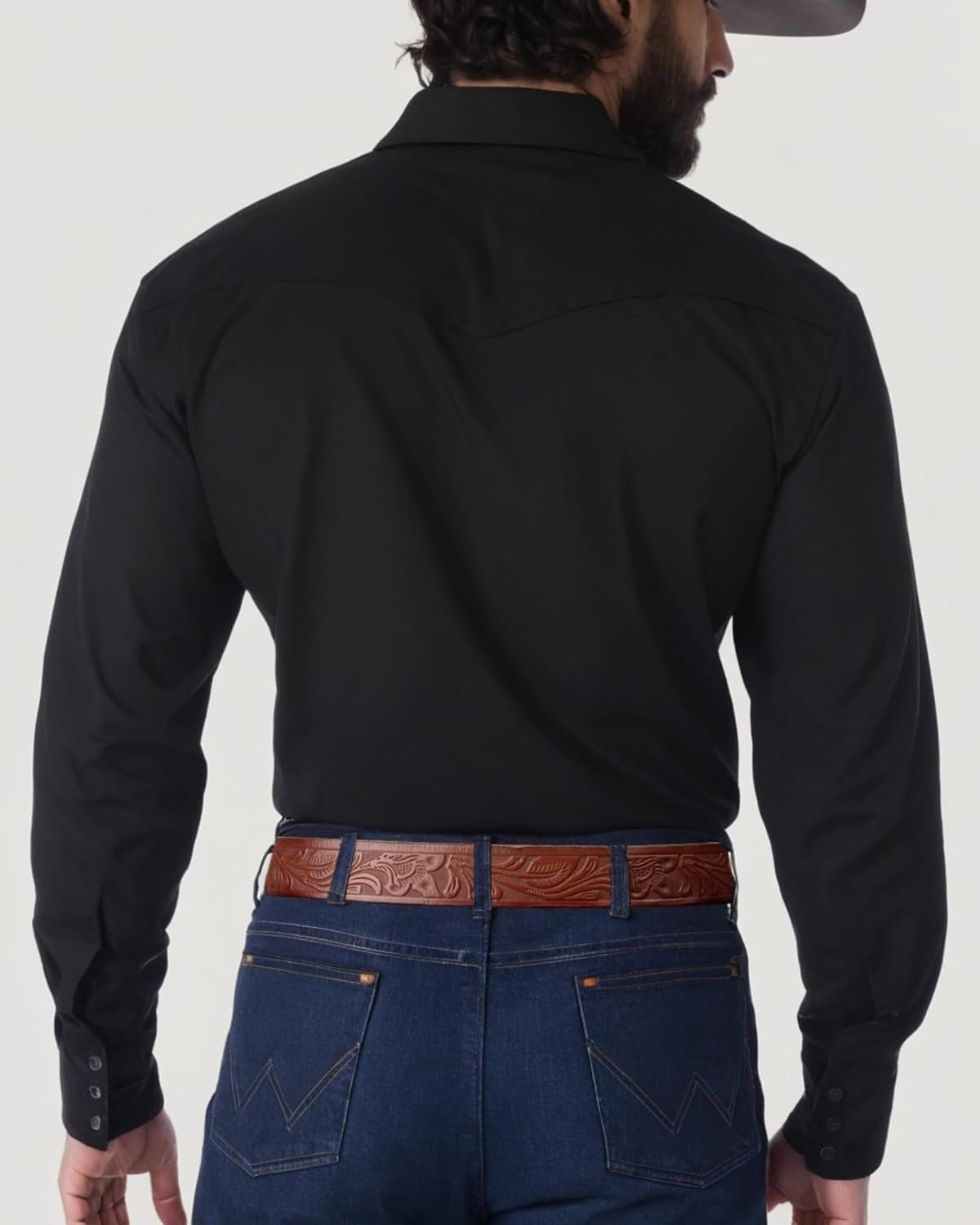 image:imageCHAOREN Western Belts for Men without Buckle 15 Full Grain Leather Strap