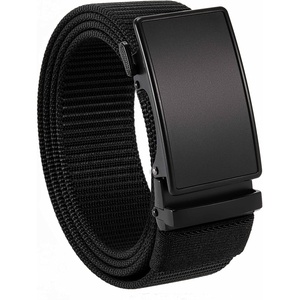 CHAOREN 1.5″ Nylon Ratchet Belt Men – Casual Work Belt for Jeans(Essential Matte/Black 35mm)