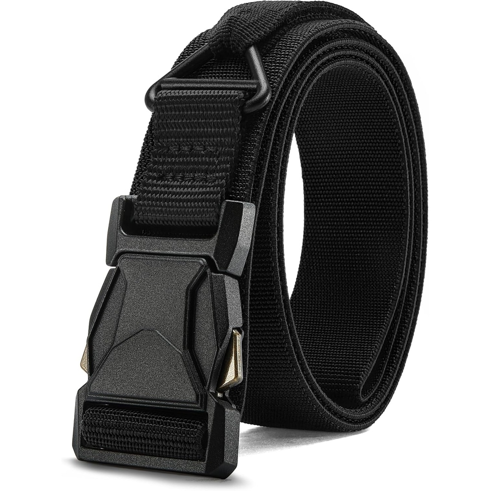 image:imageCHAOREN Riggers Belt Men 15 Tactical Belt with VRingBlack