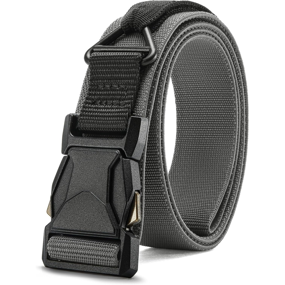 image:imageCHAOREN Riggers Belt Men 15 Tactical Belt with VRingGrey