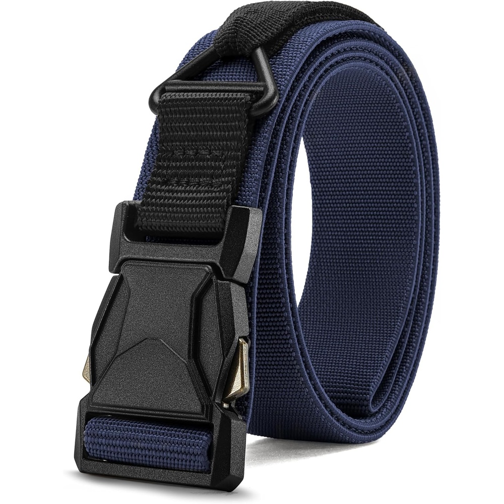 image:imageCHAOREN Riggers Belt Men 15 Tactical Belt with VRingNavy Blue