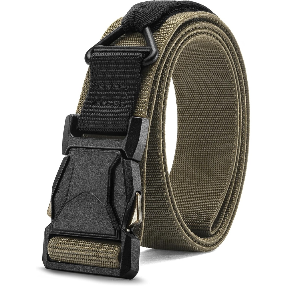 image:imageCHAOREN Riggers Belt Men 15 Tactical Belt with VRingRanger Green