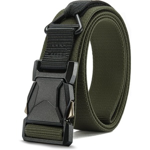 CHAOREN Riggers Belt Men – 1.5″ Tactical Belt with V-Ring(Army Green)