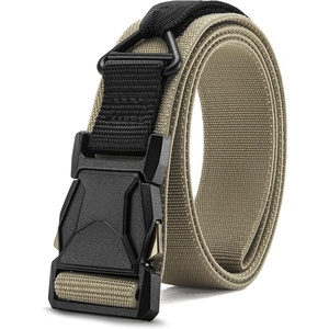 CHAOREN Riggers Belt Men – 1.5″ Tactical Belt with V-Ring(Khaki)