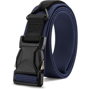 CHAOREN Riggers Belt Men – 1.5″ Tactical Belt with V-Ring(Navy Blue)