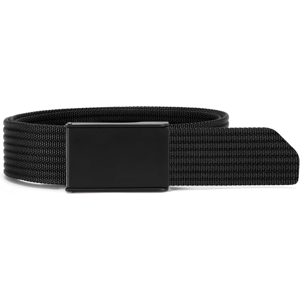 image:imageCHAOREN Mens Nylon Webbing Belt  15 Golf Belt with Zinc Alloy BuckleBlack