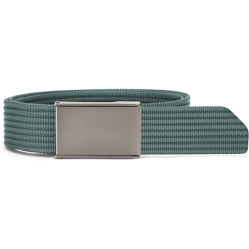 image:imageCHAOREN Mens Nylon Webbing Belt  15 Golf Belt with Zinc Alloy BuckleTeal