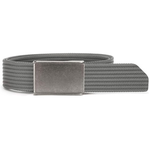 CHAOREN Men’s Nylon Webbing Belt – 1.5″ Golf Belt with Zinc Alloy Buckle(Grey)