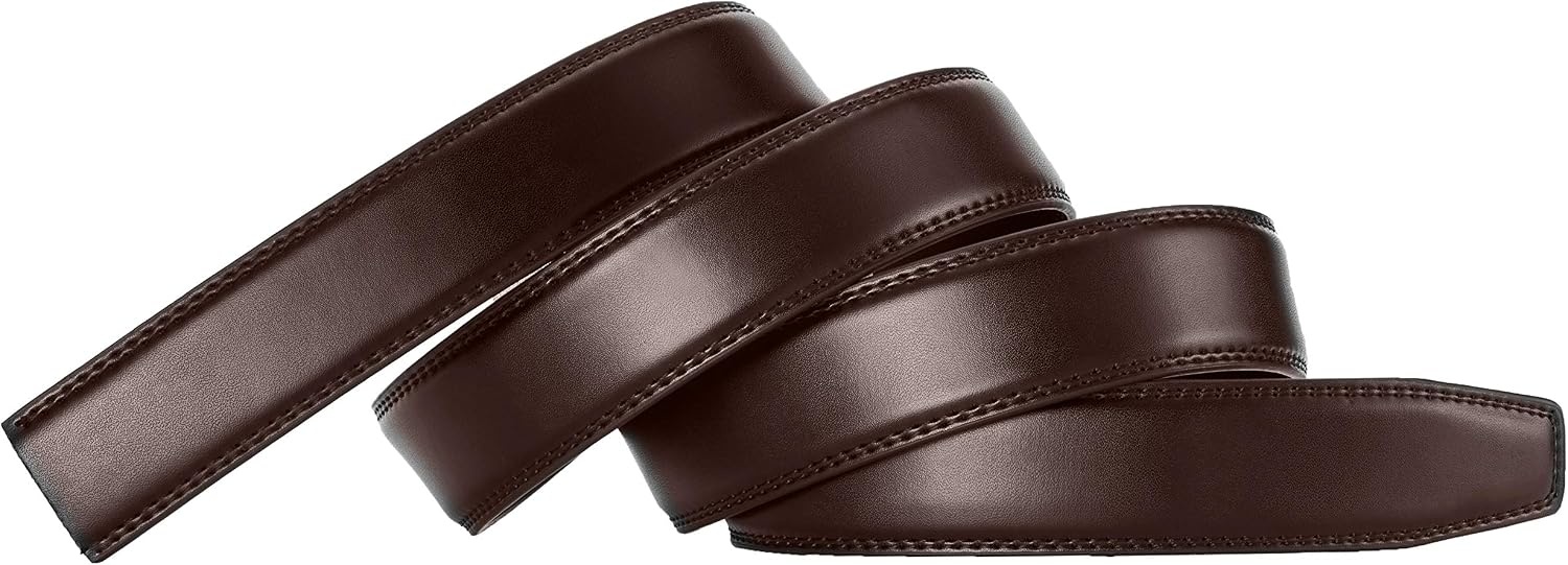 image:imageCHAOREN Ratchet Belt Strap Only 1 18 Replacement Leather Belt 125 without Buckle