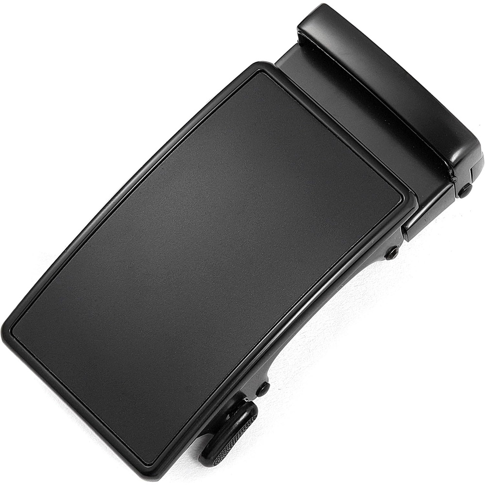 image:imageCHAOREN 40mm Ratchet Belt Buckle Only for 1 38 Slide Belt Strap Automatic Click Buckle Adjustable40mm Essential Buckle Black