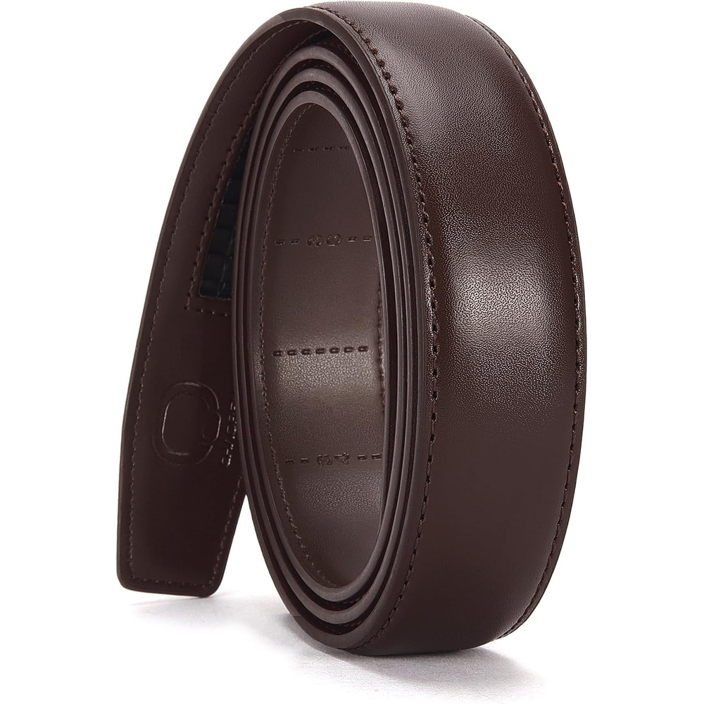 image:imageCHAOREN Ratchet Belt Replacement Strap 1 14Dark Brown