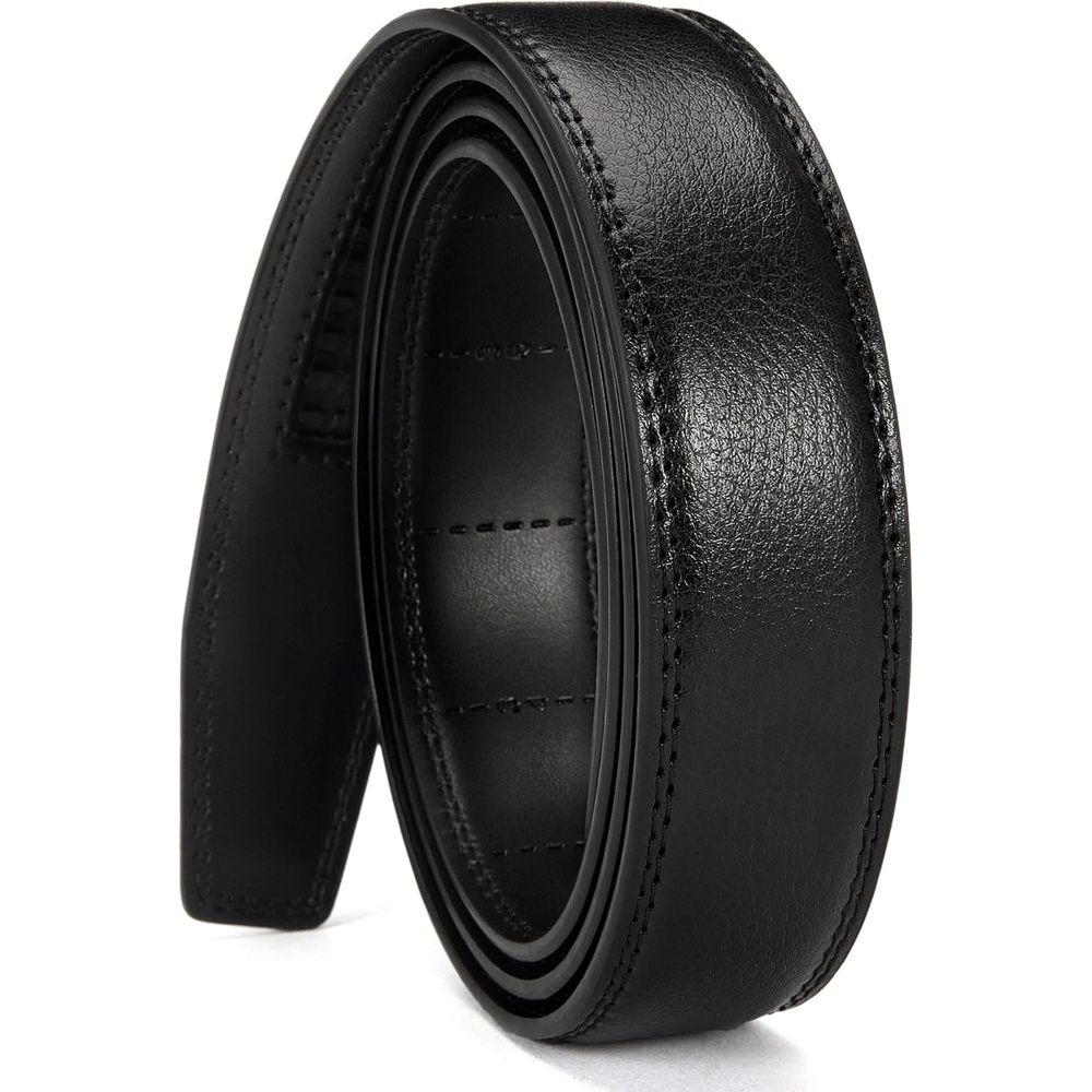 image:imageCHAOREN Ratchet Belt Replacement Strap 1 14Litchi Black
