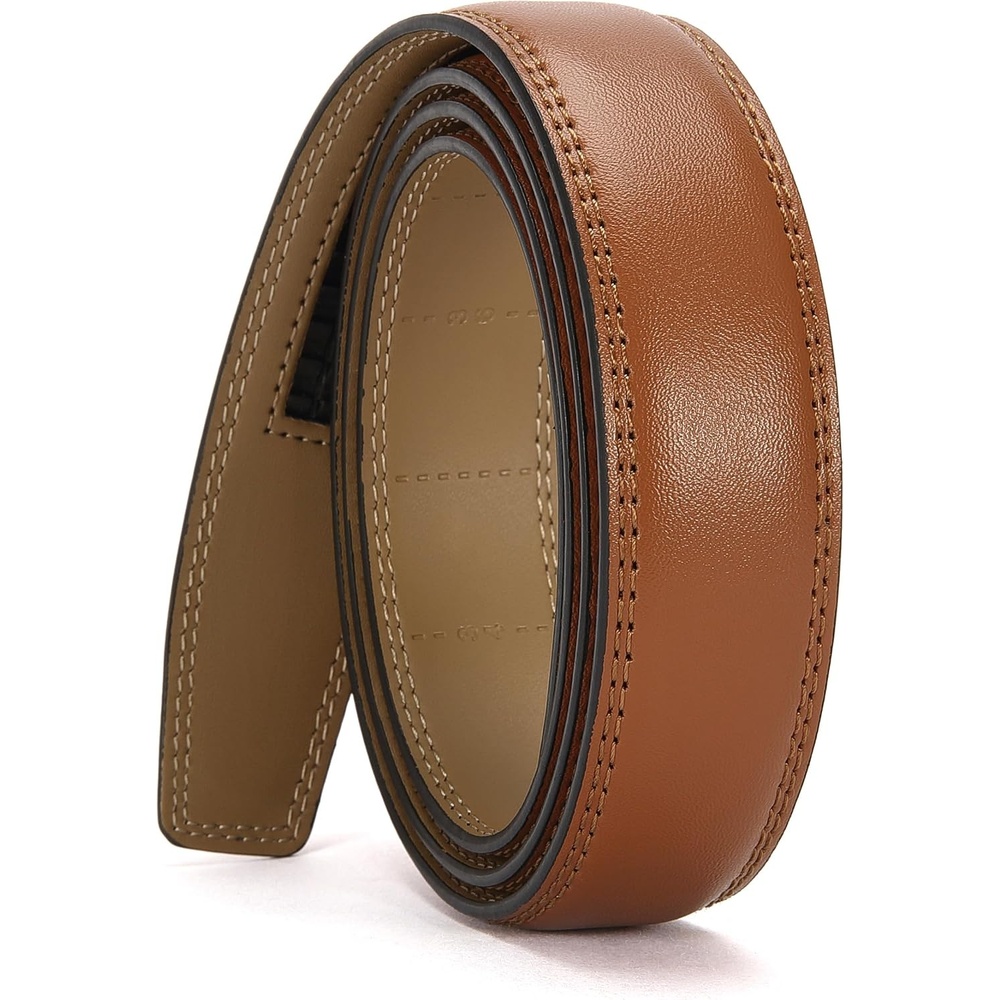 image:imageCHAOREN Ratchet Belt Replacement Strap 1 14Tan