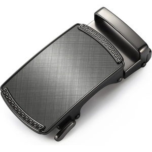 CHAOREN 40mm Ratchet Belt Buckle Only for 1 3/8 Slide Belt Strap, Automatic Click Buckle Adjustable(35mm – Charcoal Depiction)