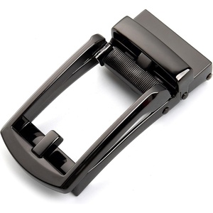 CHAOREN 40mm Ratchet Belt Buckle Only for 1 3/8 Slide Belt Strap, Automatic Click Buckle Adjustable(35mm – Click Chrome)