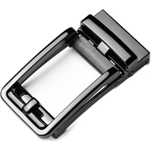 CHAOREN 40mm Ratchet Belt Buckle Only for 1 3/8 Slide Belt Strap, Automatic Click Buckle Adjustable(40mm – Click Chrome)