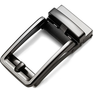 CHAOREN 40mm Ratchet Belt Buckle Only for 1 3/8 Slide Belt Strap, Automatic Click Buckle Adjustable(40mm – Click Gun)