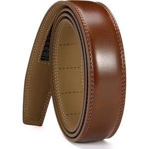 CHAOREN Ratchet Belt Replacement Strap 1 1/4″(Cognac)