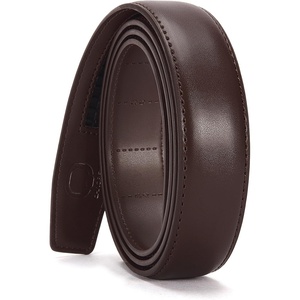 CHAOREN Ratchet Belt Replacement Strap 1 1/4″(Dark Brown)