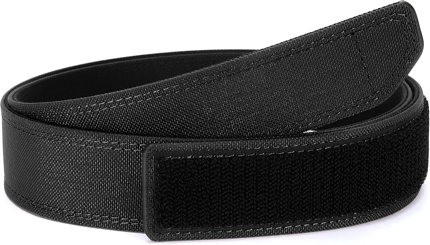 image:imageCHAOREN No Buckle Belts for Men Nylon No Scratch Mechanic Belt 38mmBlack
