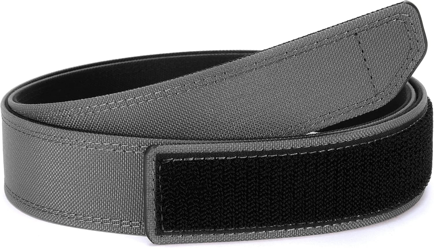 image:imageCHAOREN No Buckle Belts for Men Nylon No Scratch Mechanic Belt 38mmGrey
