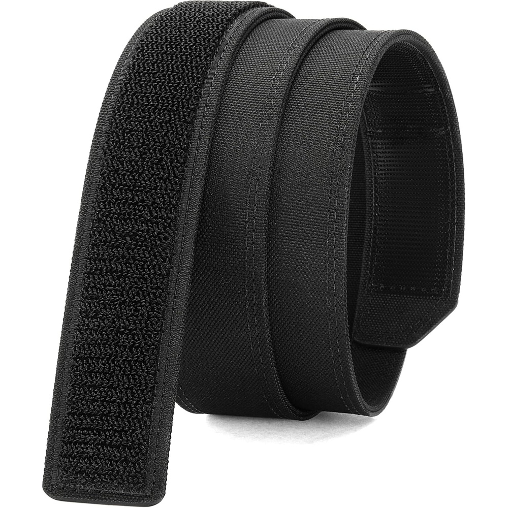 image:imageCHAOREN No Buckle Belts for Men Nylon No Scratch Mechanic Belt 38mmBlack