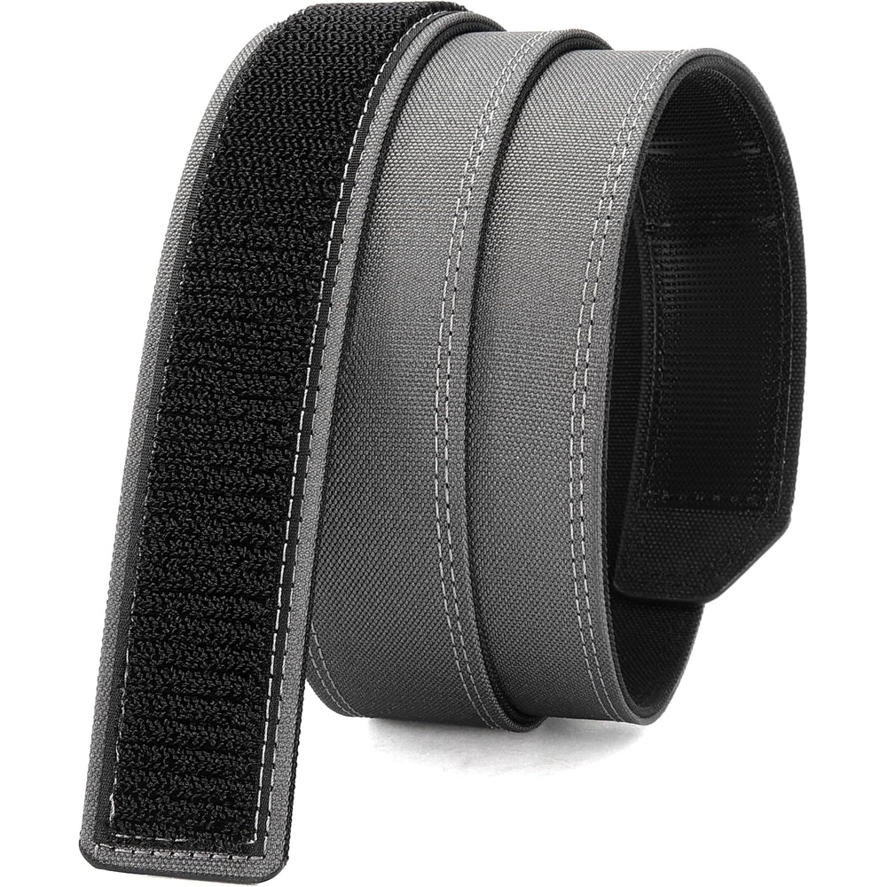image:imageCHAOREN No Buckle Belts for Men Nylon No Scratch Mechanic Belt 38mmGrey