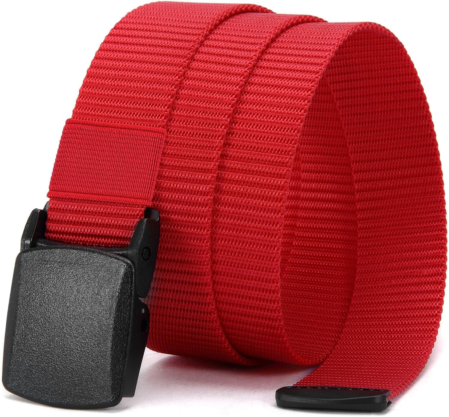 image:imageCHAOREN Boys Nylon Belt 125 Adjustable Kids Tactical BeltRed