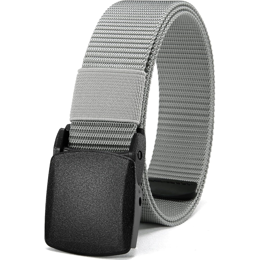 image:imageCHAOREN Boys Nylon Belt 125 Adjustable Kids Tactical BeltGrey