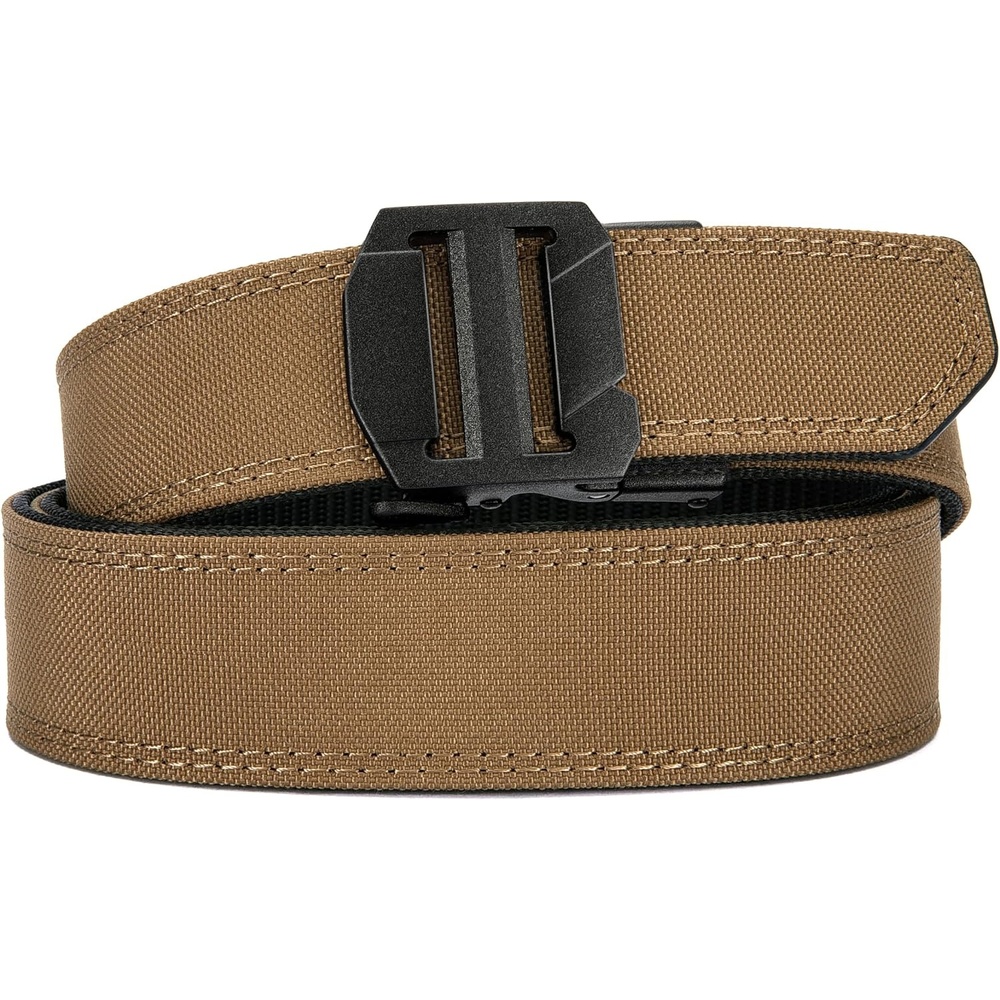 image:imageCHAOREN Tactical Belt Men 15 Nylon Ratchet Belts for EDC WorkKahki