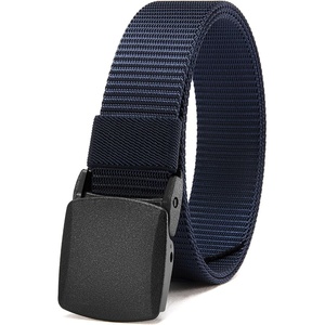 CHAOREN Boys Nylon Belt 1.25″ Adjustable Kids Tactical Belt(Navy)