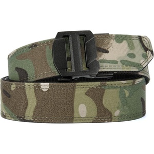 CHAOREN Tactical Belt Men – 1.5″ Nylon Ratchet Belts for EDC Work(Green Camo)