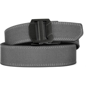 CHAOREN Tactical Belt Men – 1.5″ Nylon Ratchet Belts for EDC Work(Grey)