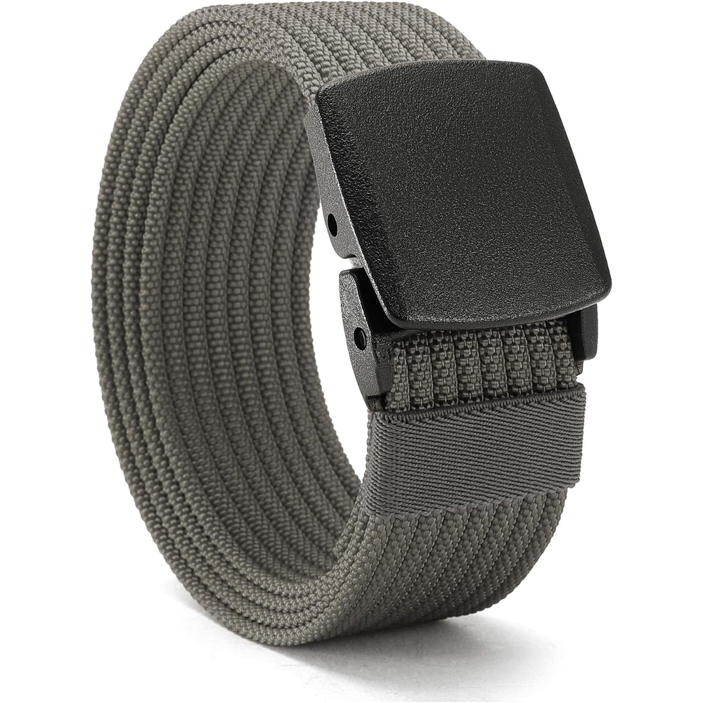 image:imageCHAOREN TSA Approved NonMetal Nylon Travel Belt Men 38mmGrey