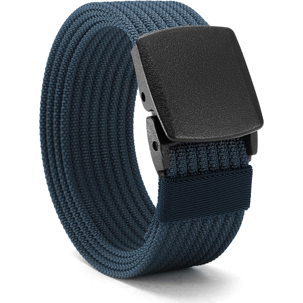 image:imageCHAOREN TSA Approved NonMetal Nylon Travel Belt Men 38mmNavy